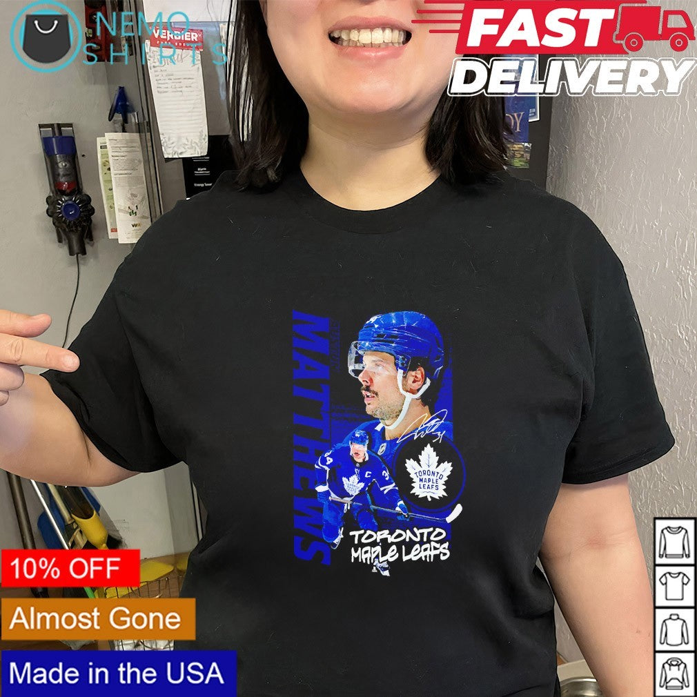 Auston Matthews Toronto Maple Leafs playmaker signature shirt