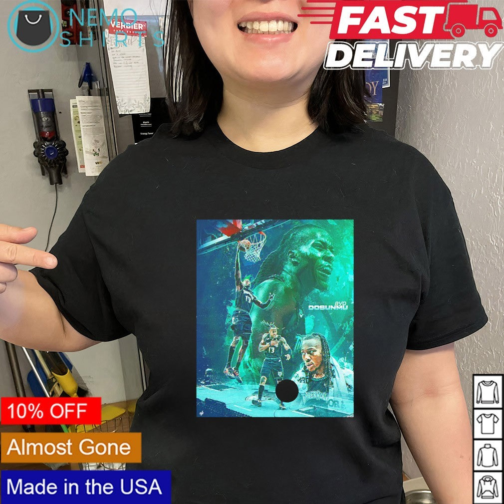 Ayo Dosunmu Minnesota Timberwolves player collage shirt