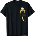 Cute Lizard Reptile Leopard Gecko Pocket Gifts Men Women Kid T-Shirt