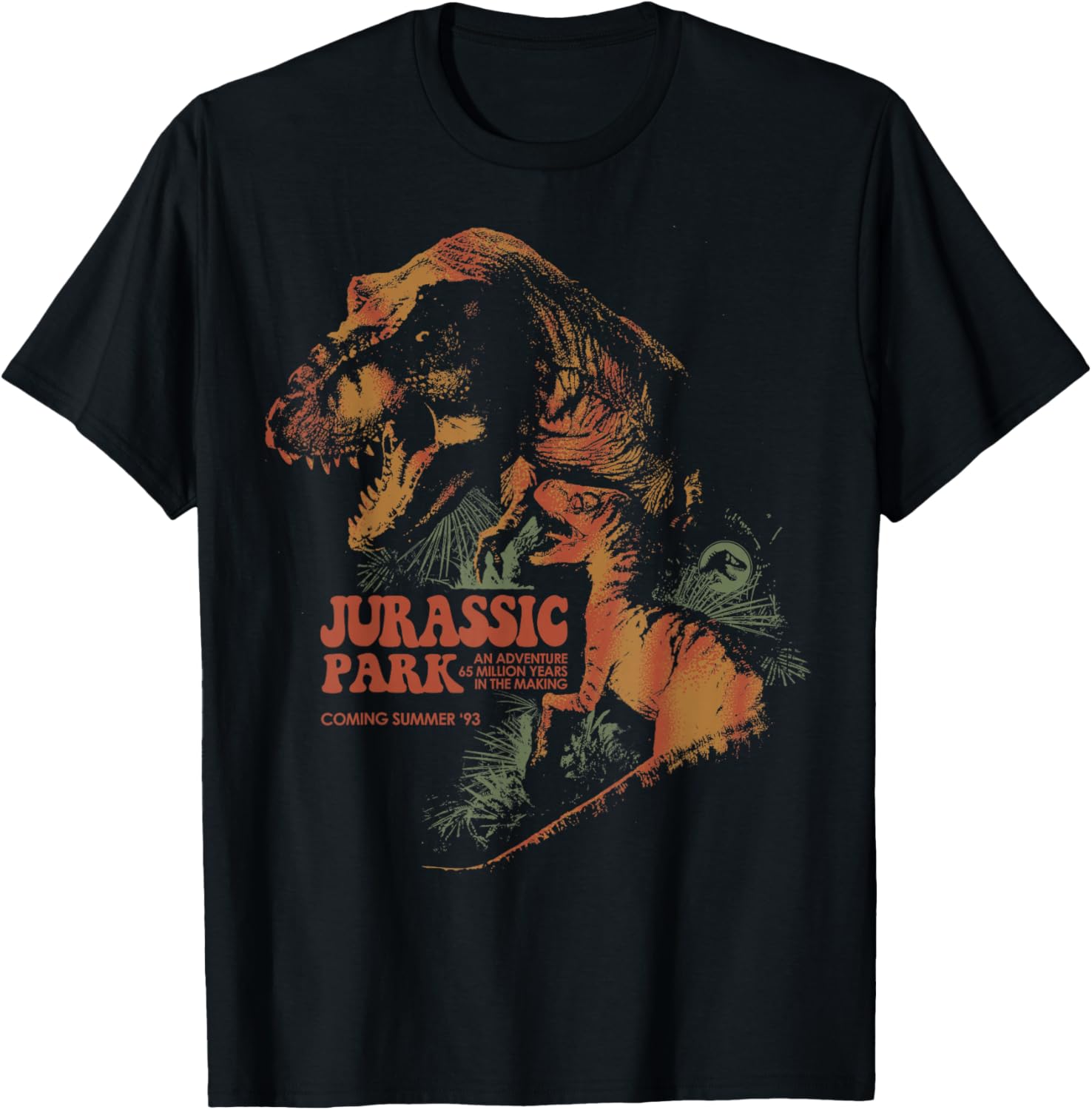 T-Rex Raptor Vintage Colors Graphic T-Shirt T-Shirt