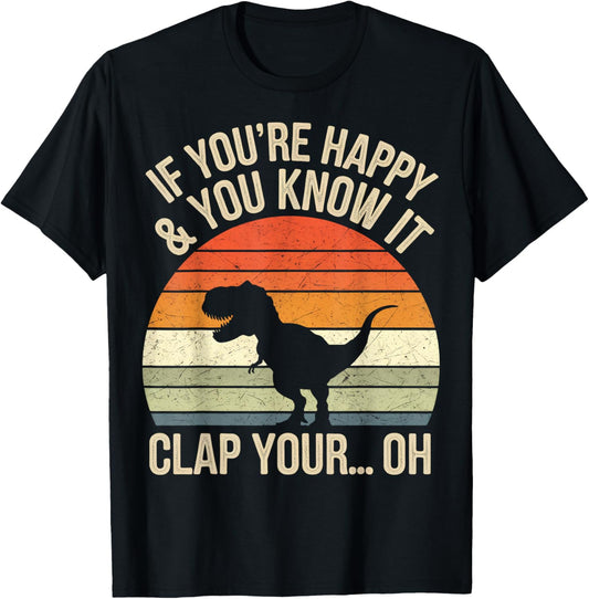 T Rex Dinosaur Meme Funny Dino Gifts for Men Women Boy Kid T-Shirt