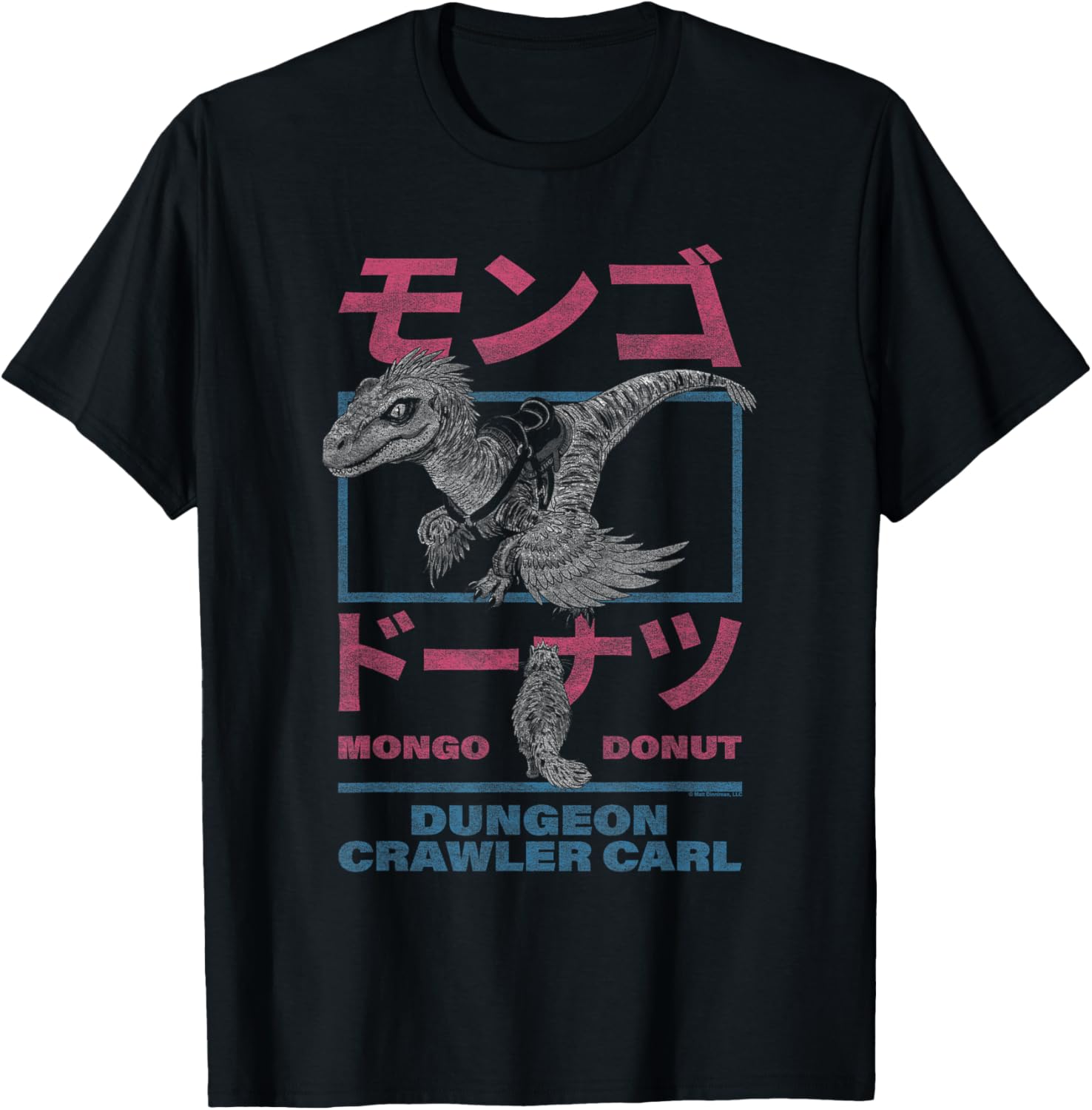 DCC Mongo and Donut Face-Off with Kanji Gamer Series Book T-Shirt