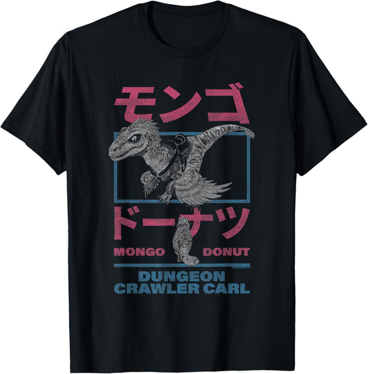 DCC Mongo and Donut Face-Off with Kanji Gamer Series Book T-Shirt