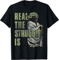 Yoda Real The Struggle Is Graphic T-Shirt T-Shirt