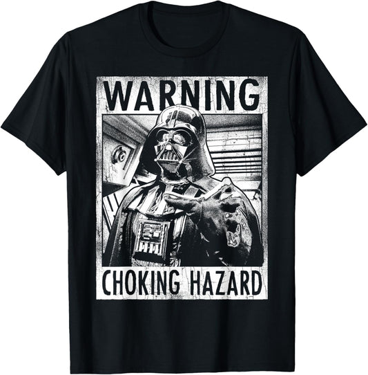 Darth Vader Choking Hazard Vintage Graphic T-Shirt T-Shirt