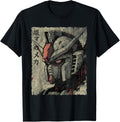 Vintage Mecha Robot Japanese Anime Style Retro T-Shirt