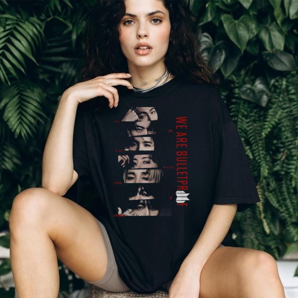 BTS Kpop Idol World Tour 2026 we are bulletproof shirt