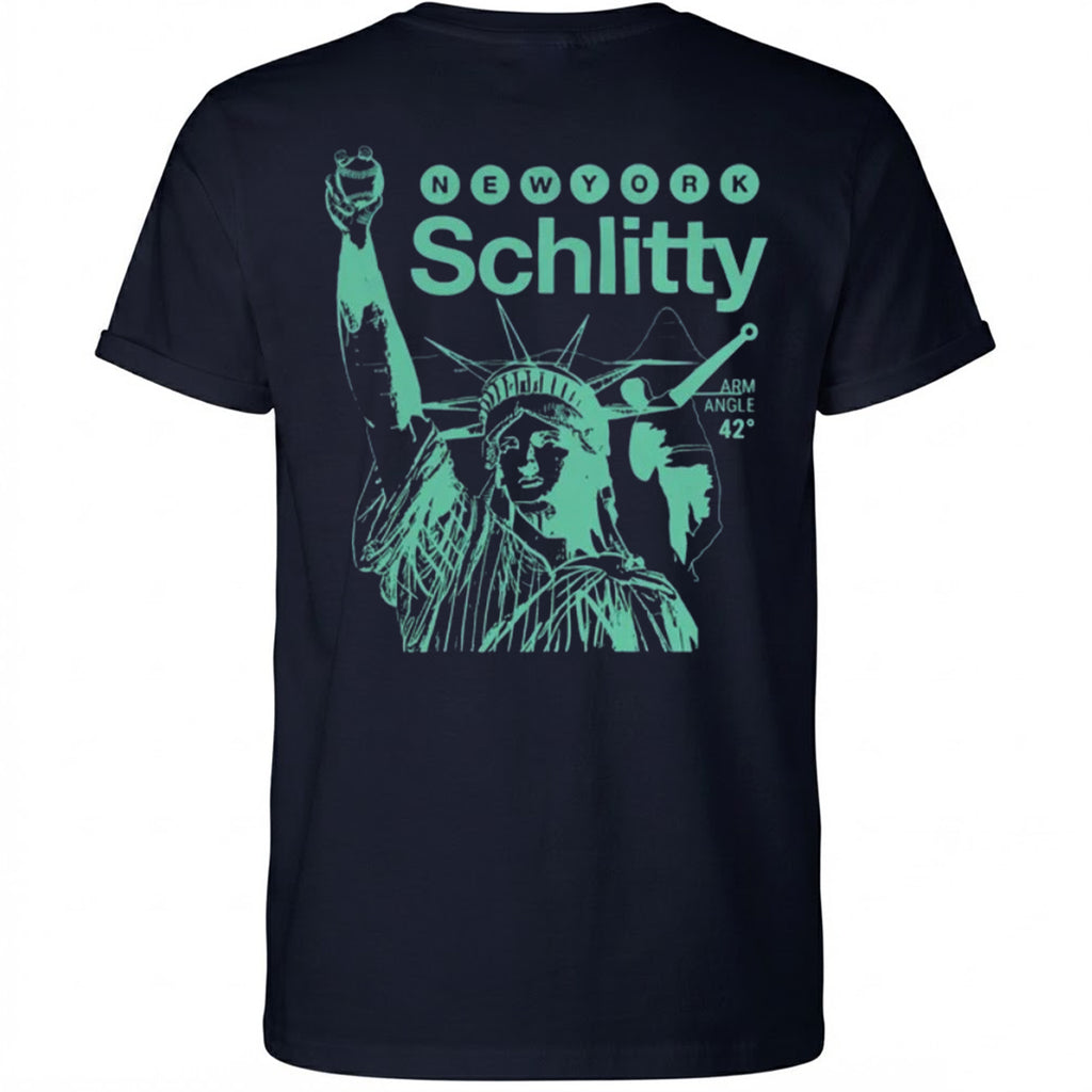 [Front+Back] New York Schlitty Arm Ankle 42 Shirt