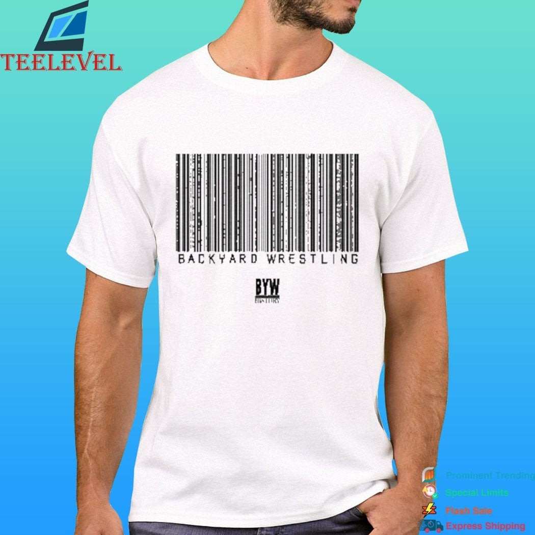 Backyard Wrestling Barcode Shirt