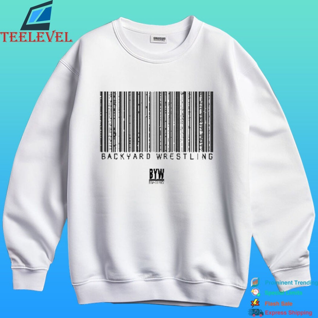 Backyard Wrestling Barcode Shirt