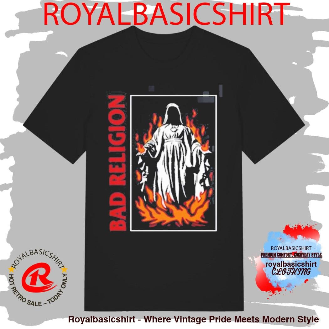 Bad Religion Latin America 2026 Tour Merch Burn T-Shirt
