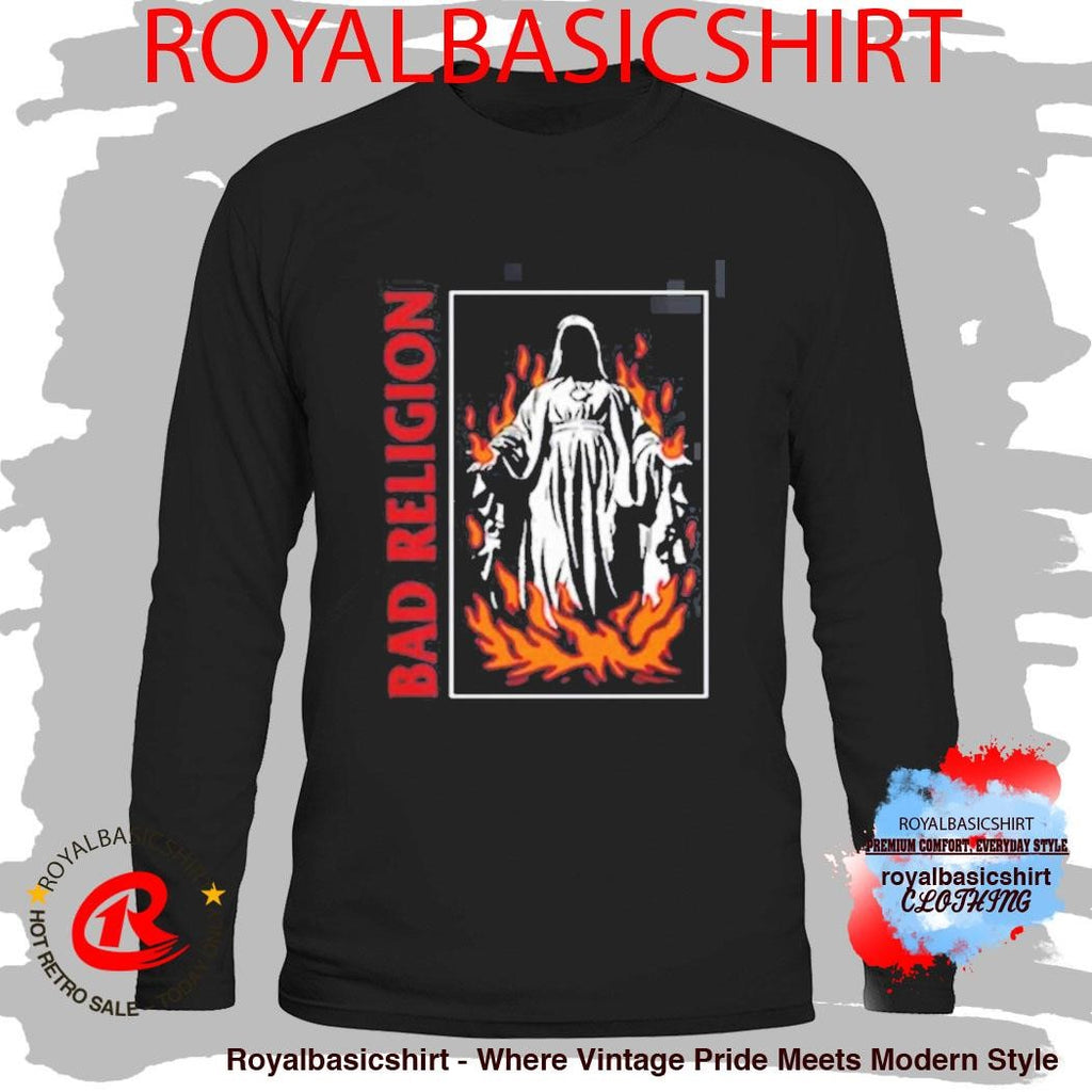 Bad Religion Latin America 2026 Tour Merch Burn T-Shirt
