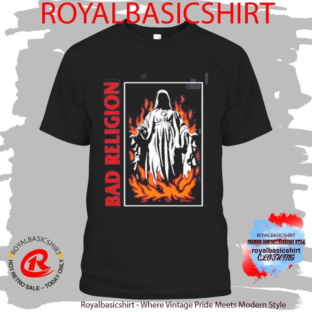 Bad Religion Latin America 2026 Tour Merch Burn T-Shirt