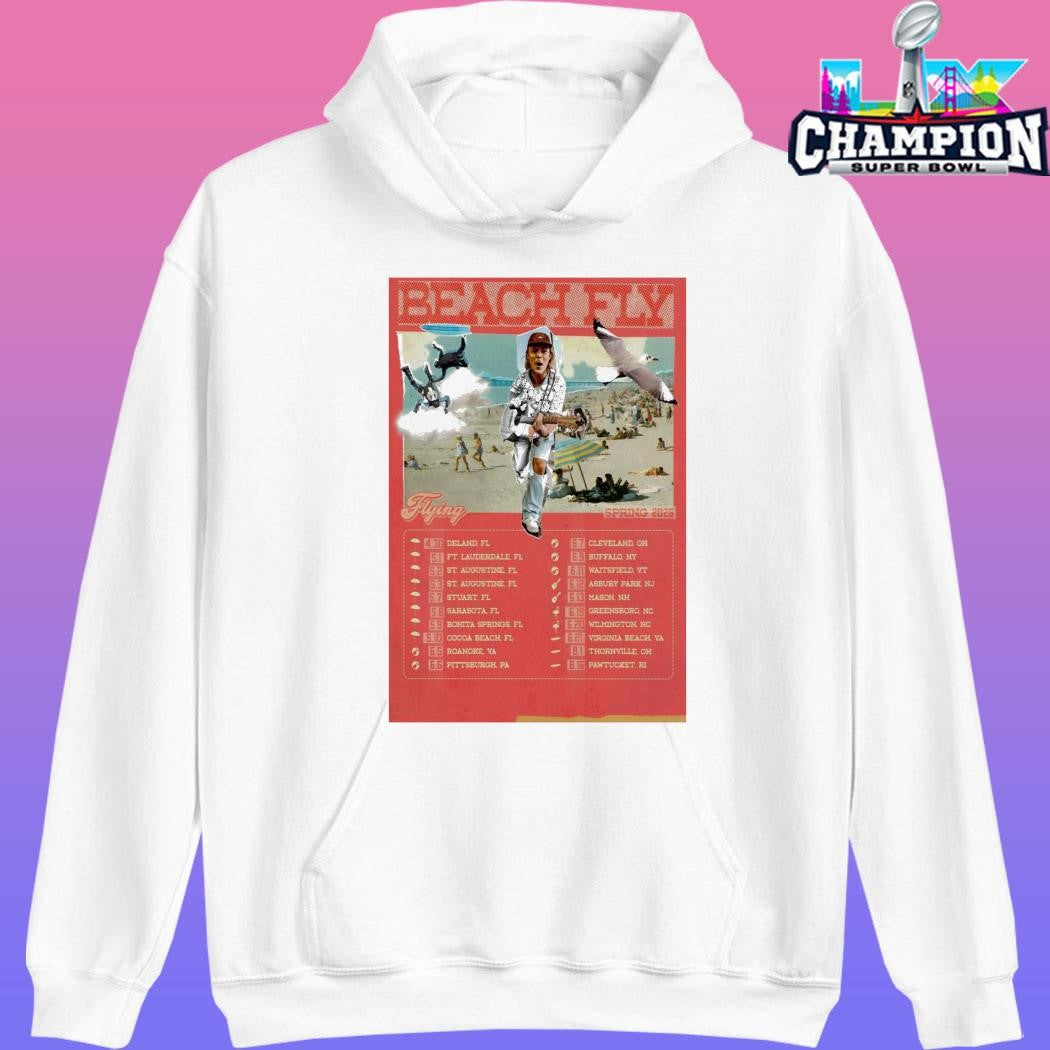 Beach Fly Flying Spring 2026 Shows Shirt