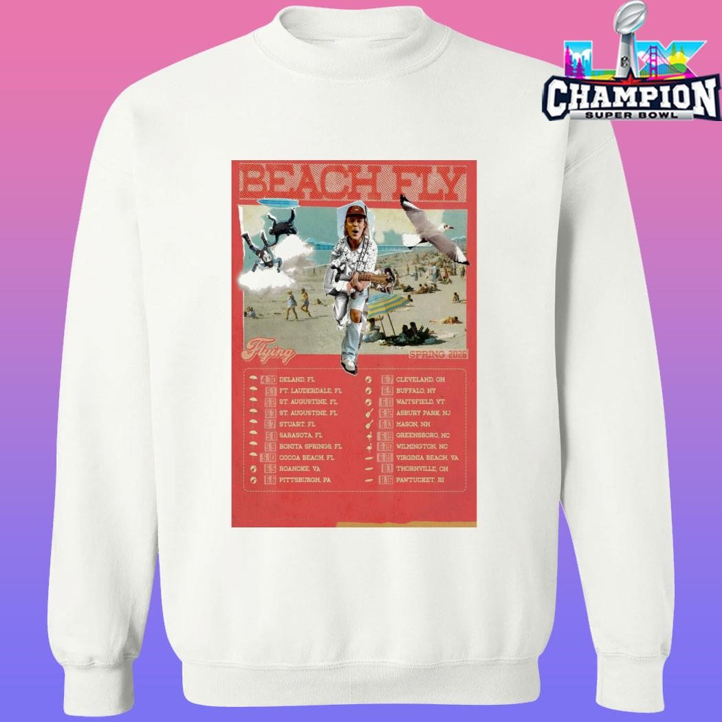 Beach Fly Flying Spring 2026 Shows Shirt