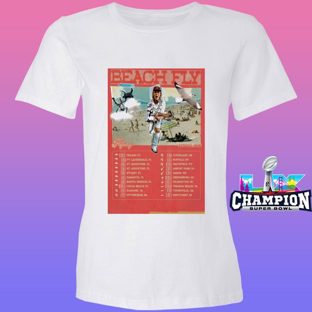 Beach Fly Flying Spring 2026 Shows Shirt