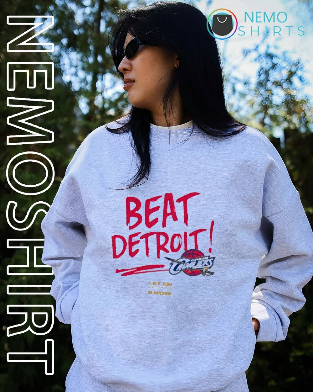 Beat Detroit Cleveland Cavaliers let em know shirt