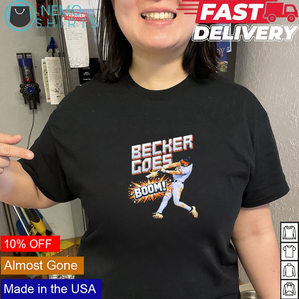Becker goes boom Eric Becker Virginia Cavaliers shirt