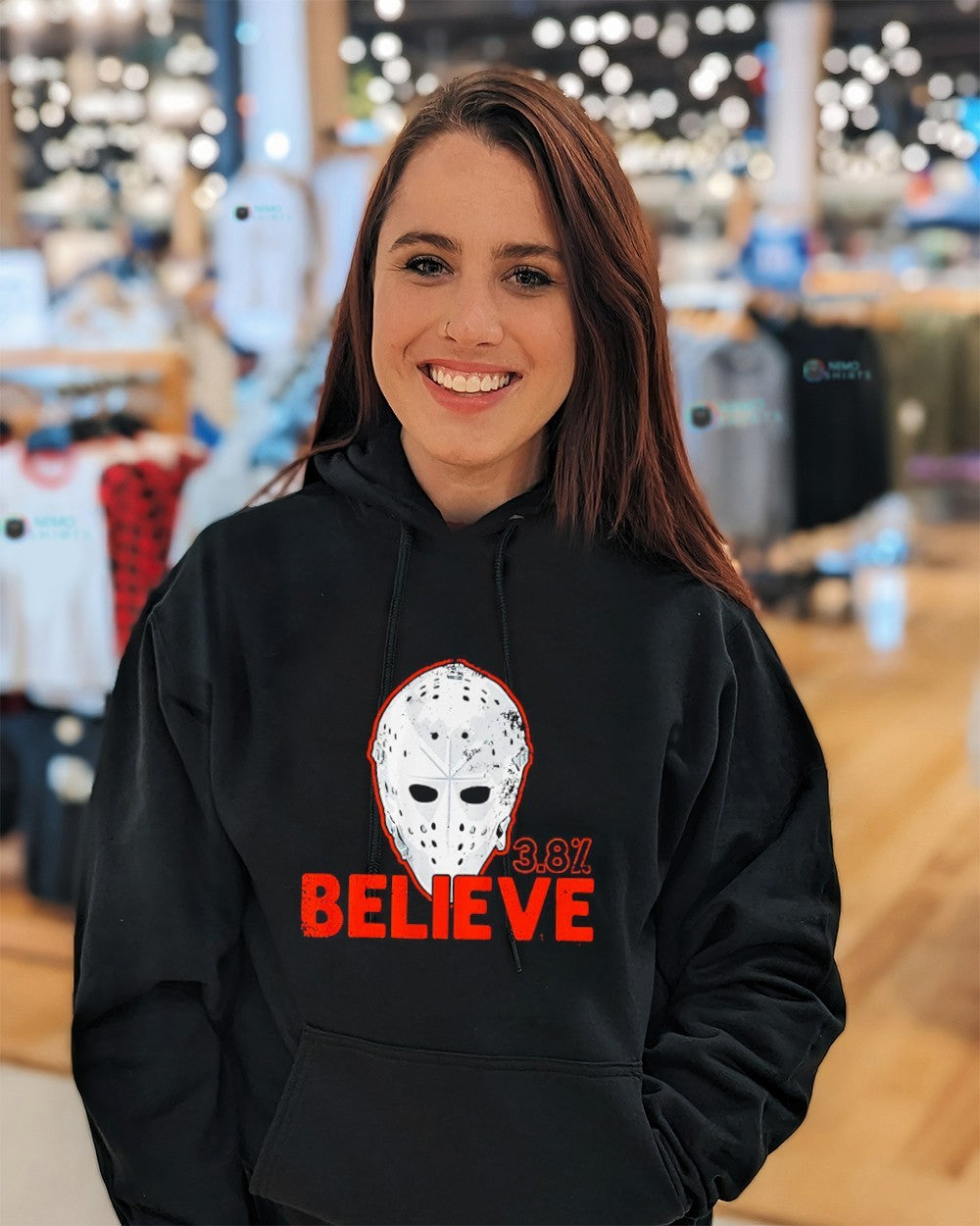 Believe mask Bernie Parent Philadelphia Flyers shirt