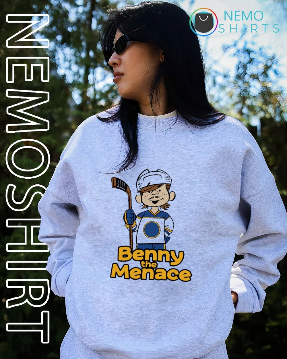 Benny the Menace Buffalo Sabres shirt