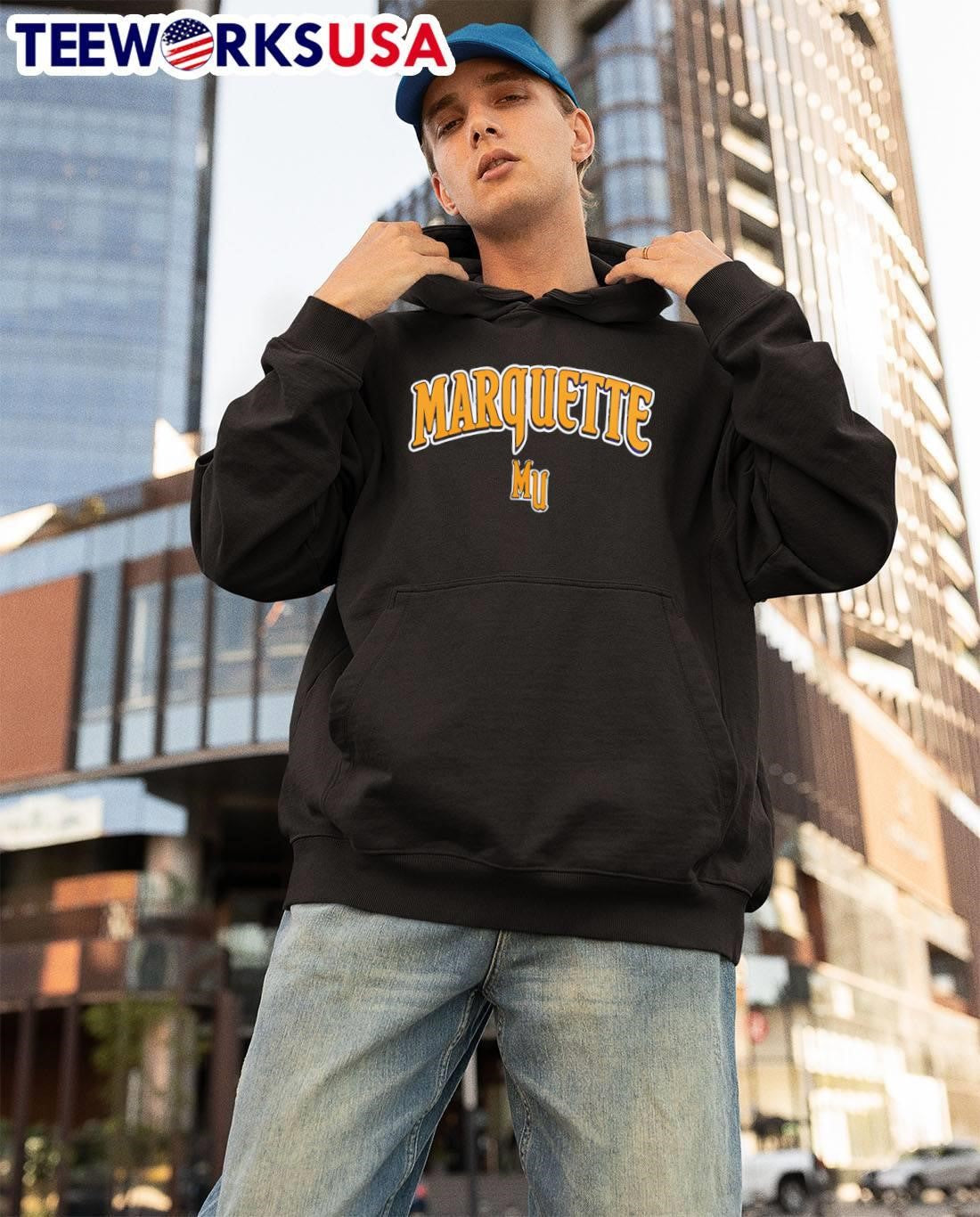 Marquette MU two sided shirt