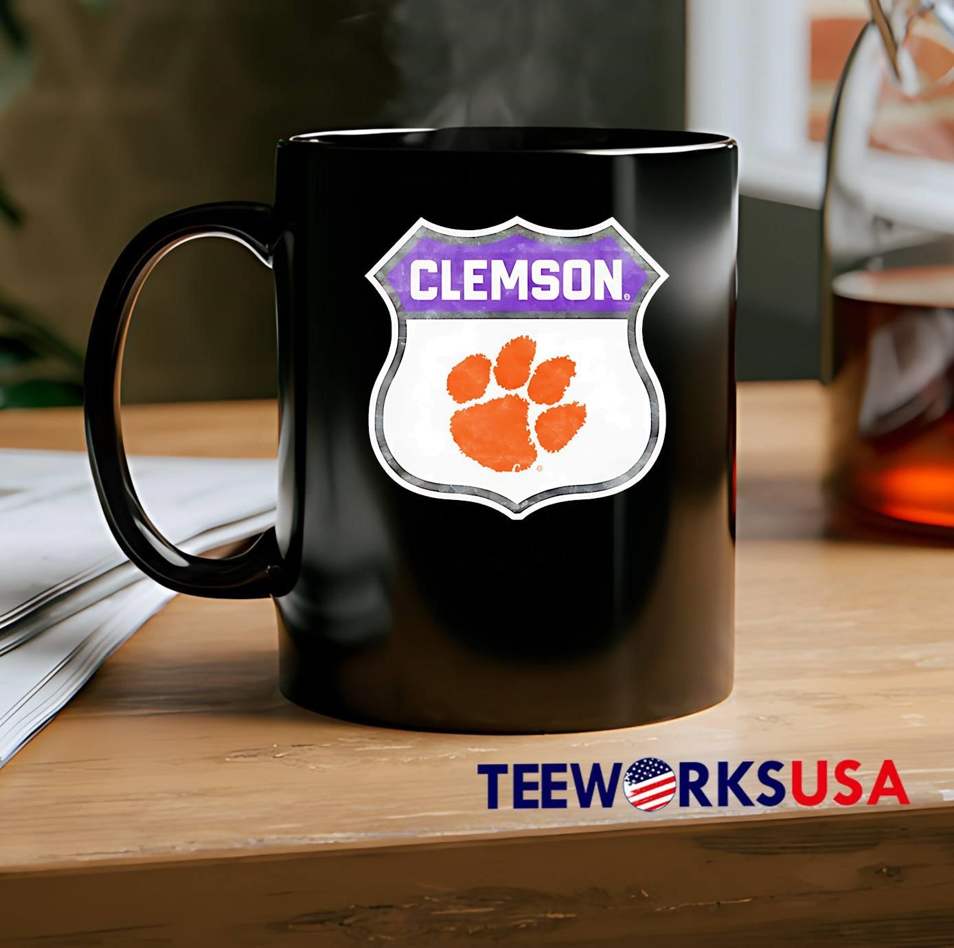 NCAA Clemson logo shirt