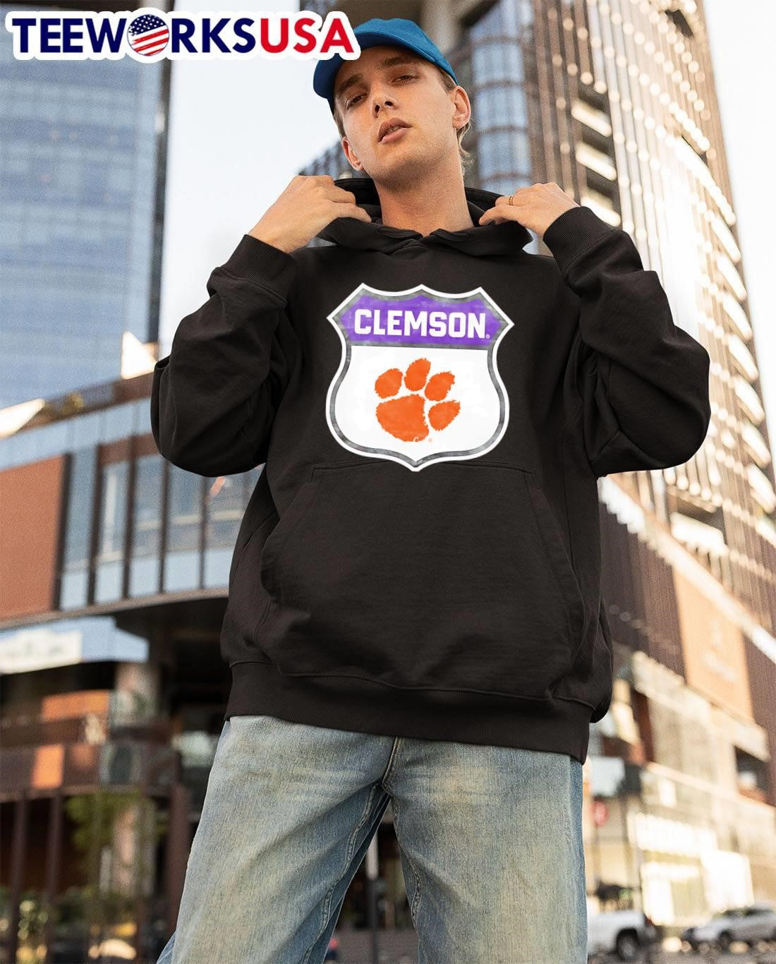 NCAA Clemson logo shirt