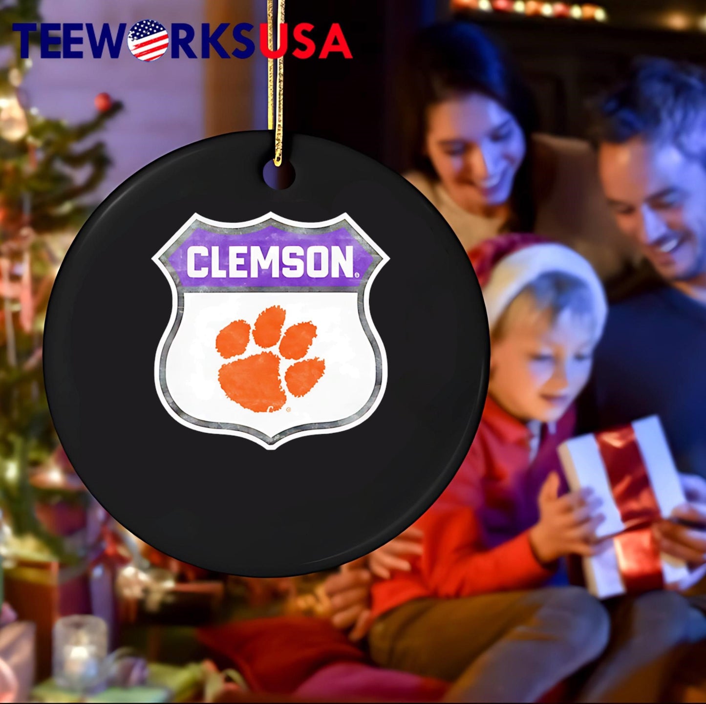 NCAA Clemson logo shirt