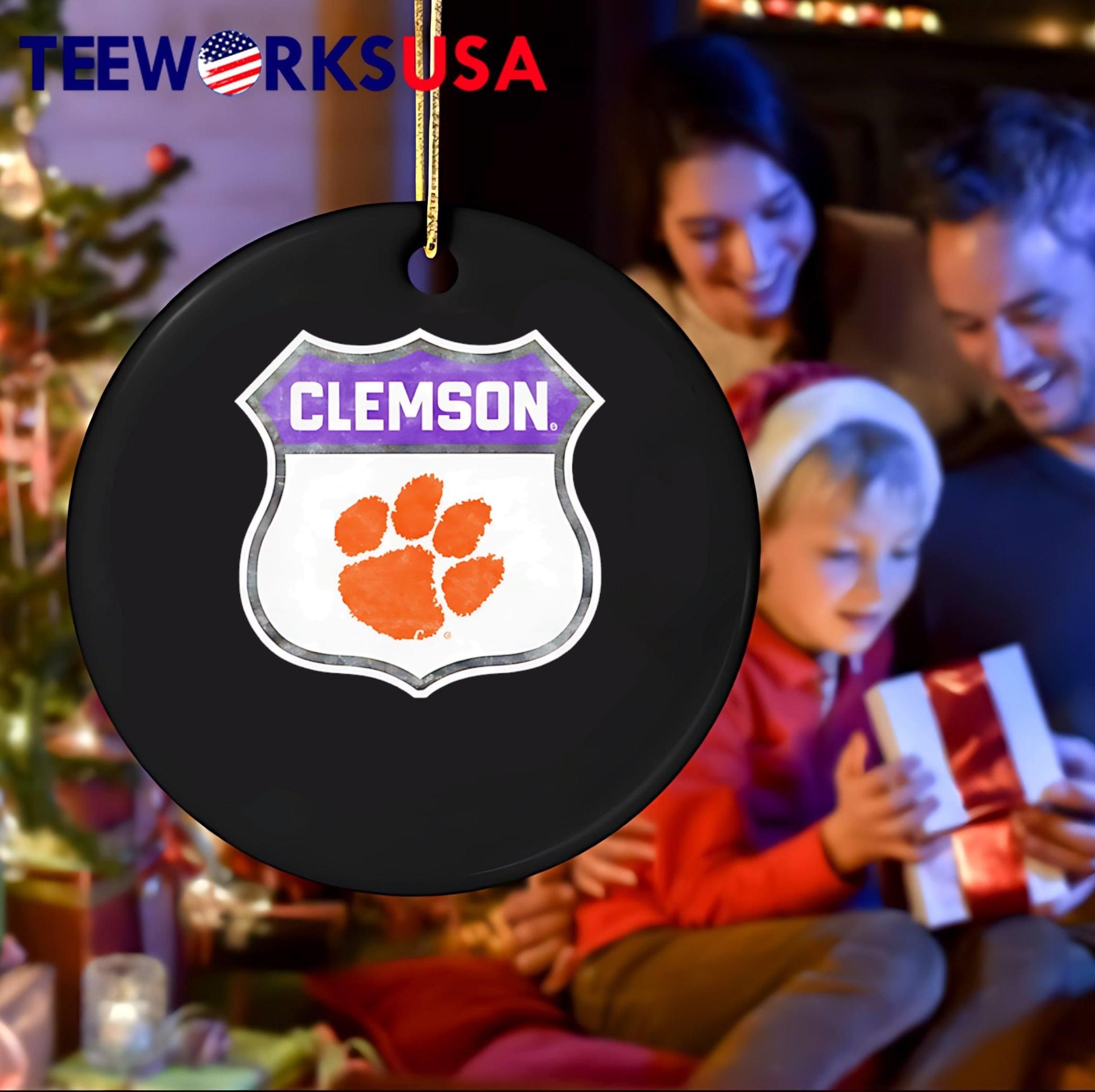 NCAA Clemson logo shirt