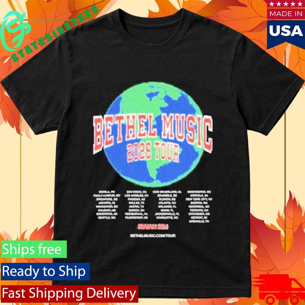 Bethel Music 2026 Tour Shirt
