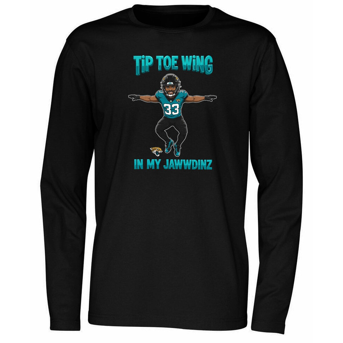 Bhayshul Tuten Tip Toe Wing In My Jawwdinz Shirt