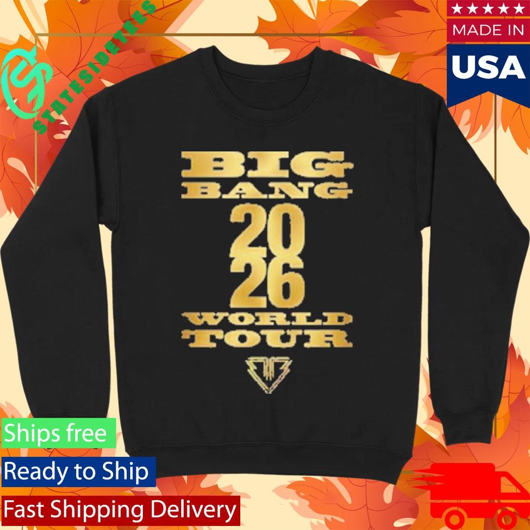 Big Bang 2026 World Tour Stadium Night Shirt