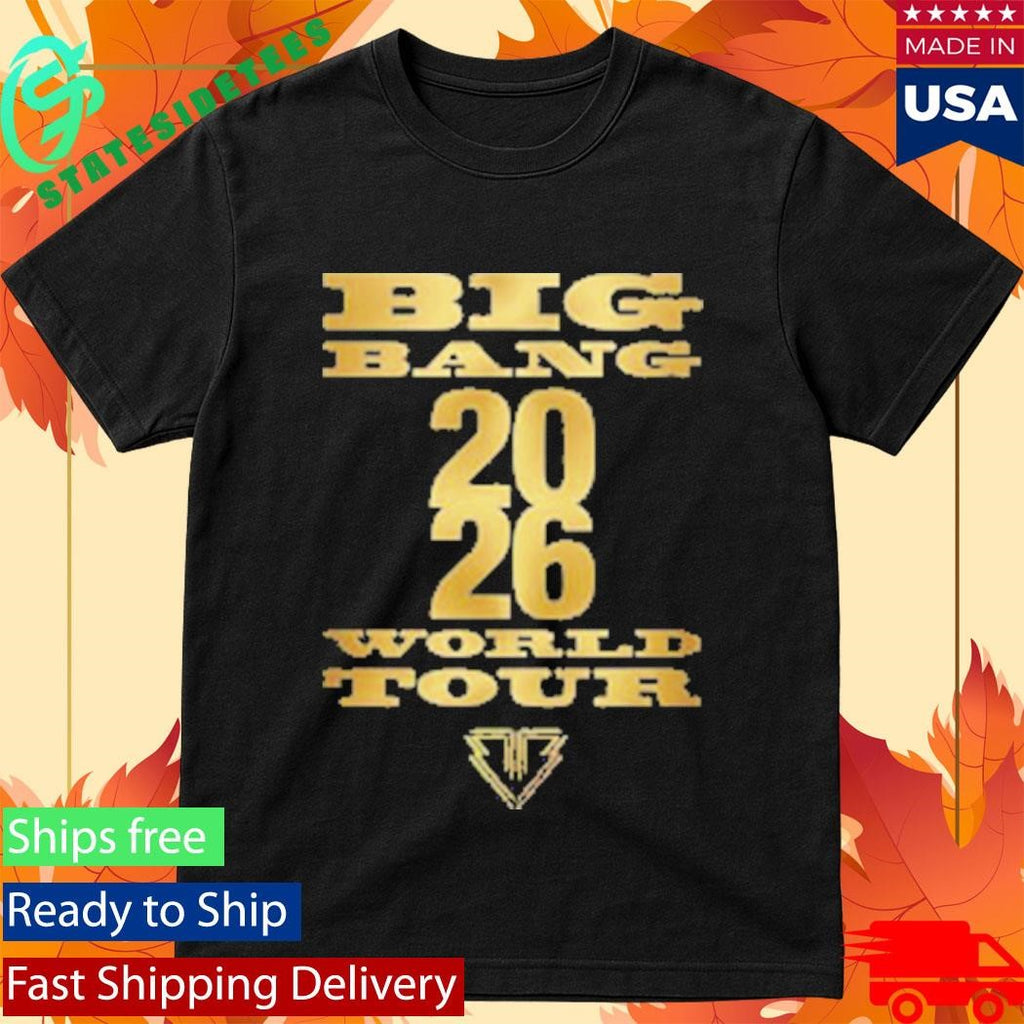 Big Bang 2026 World Tour Stadium Night Shirt