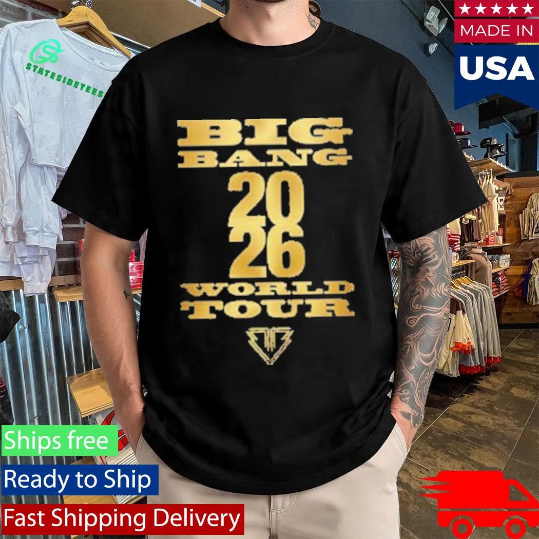 Big Bang 2026 World Tour Stadium Night Shirt