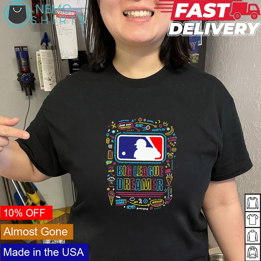 Big League Dreamer MLB logo shirt