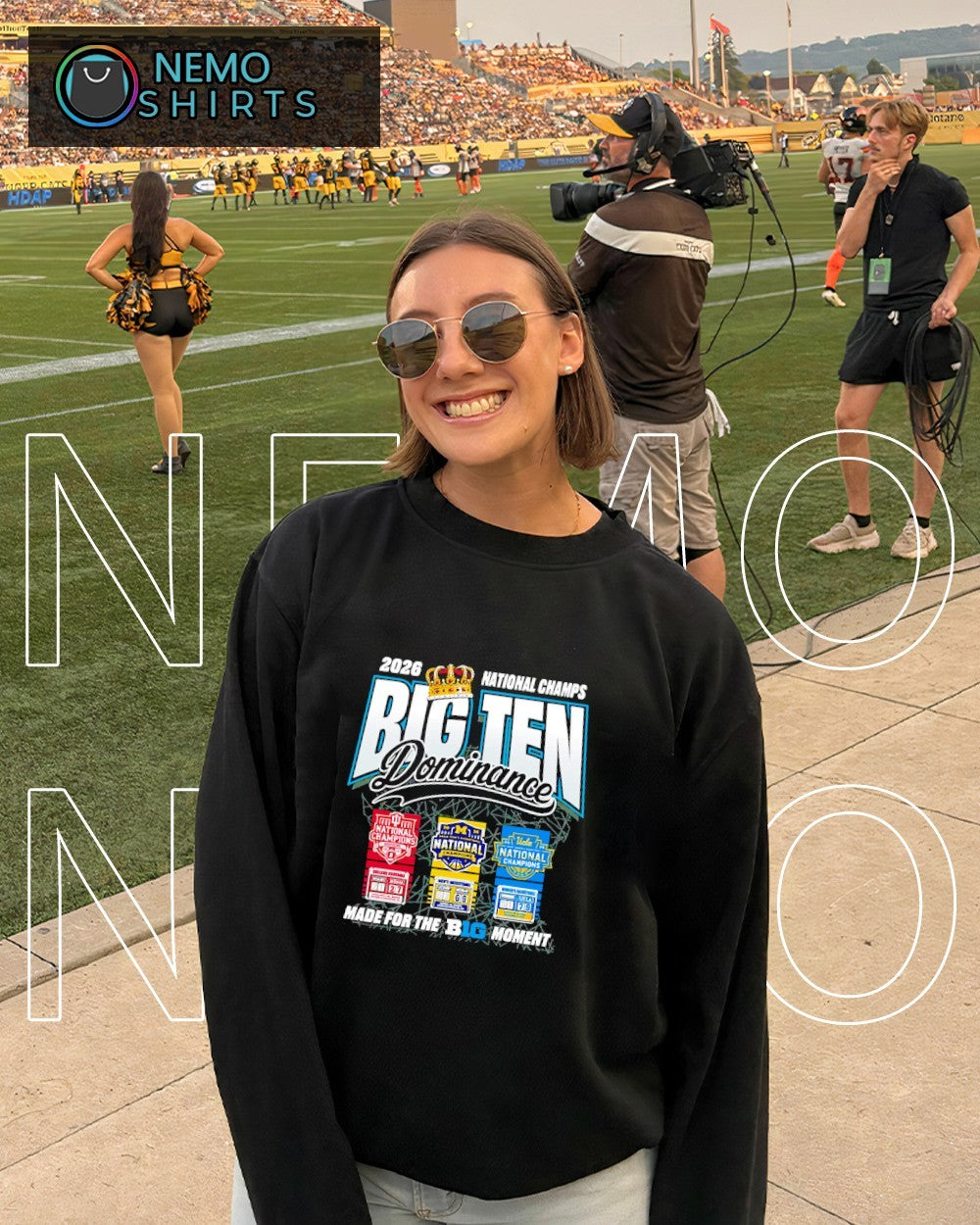 Big Ten Trifecta 2026 National champs Hoosiers Wolverines UCLA shirt