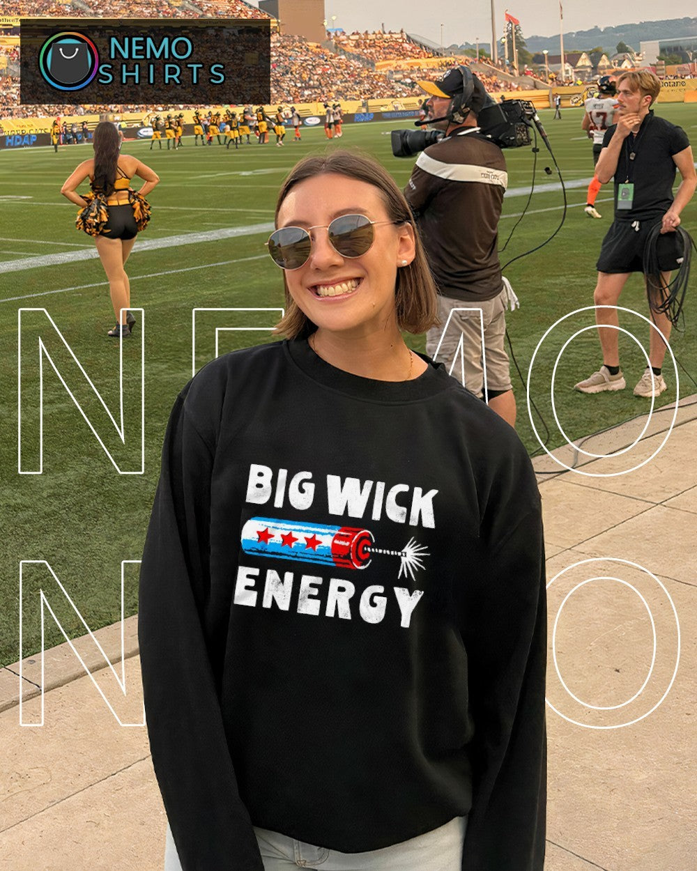 Big wick energy firecracker shirt