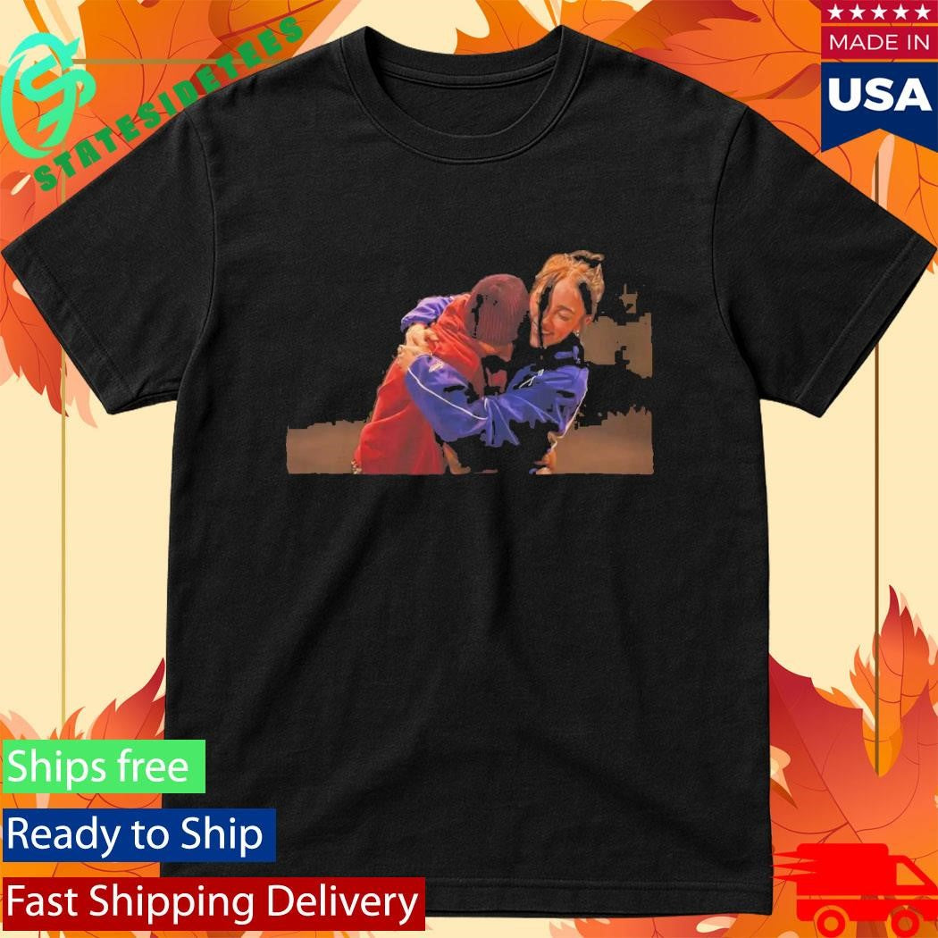 Billie Eilish Justin Bieber Huge Shirt