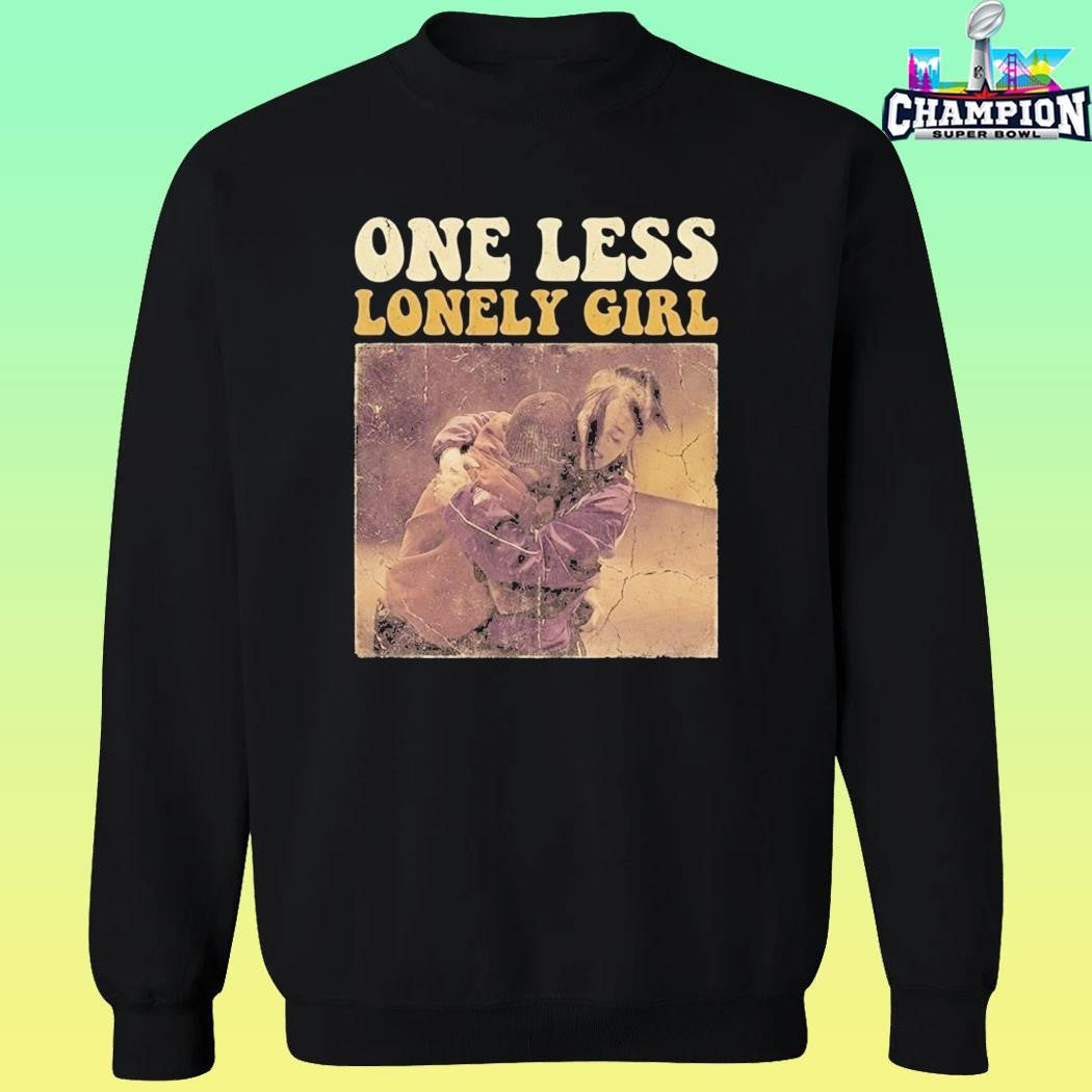 Billie Eilish Justin Bieber One Less Lonely Girl Shirt