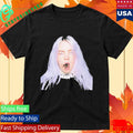 Billie Eilish Tarantula Mouth Shirt