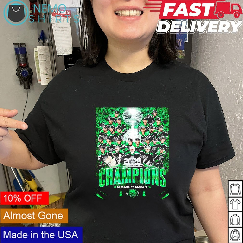 Binghamton Black Bears 2025 Commissioner’s Cup Champions back to back shirt