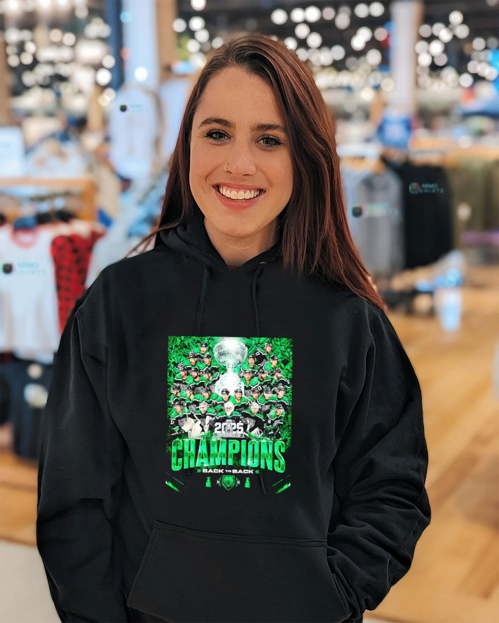 Binghamton Black Bears 2025 Commissioner’s Cup Champions back to back shirt