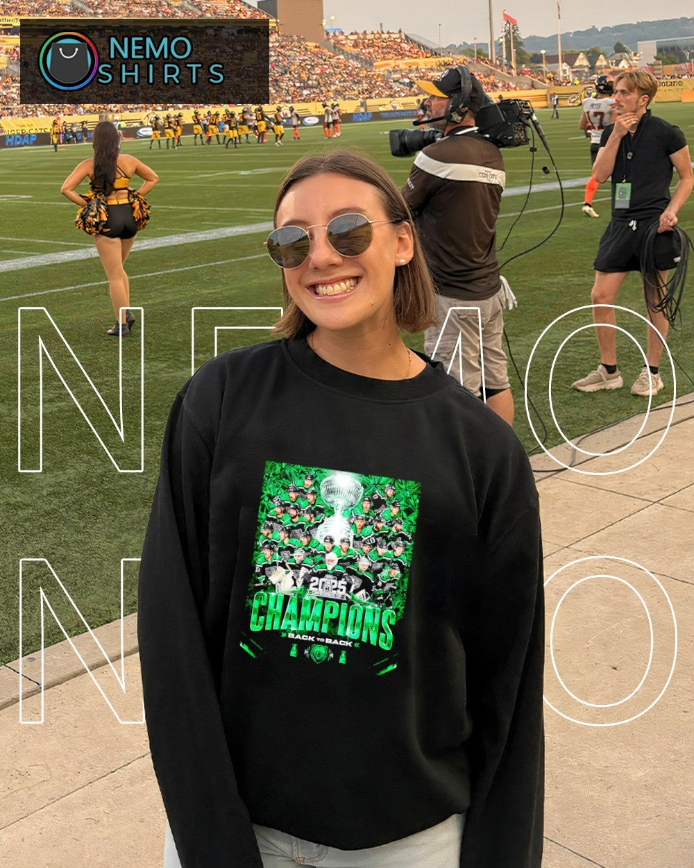 Binghamton Black Bears 2025 Commissioner’s Cup Champions back to back shirt
