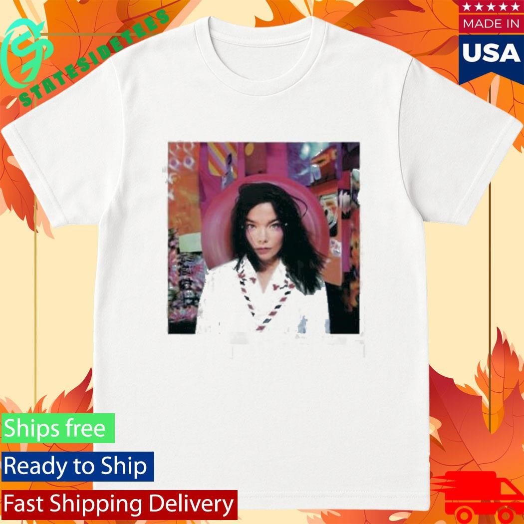 Bjork Official Post Album Cover T-Shirt