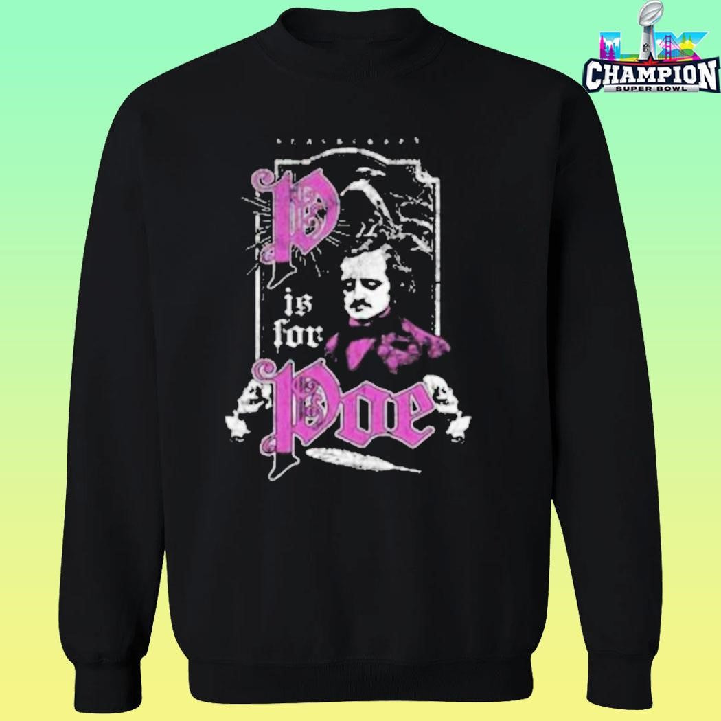 Blackcraft P Is For Poe Shirt