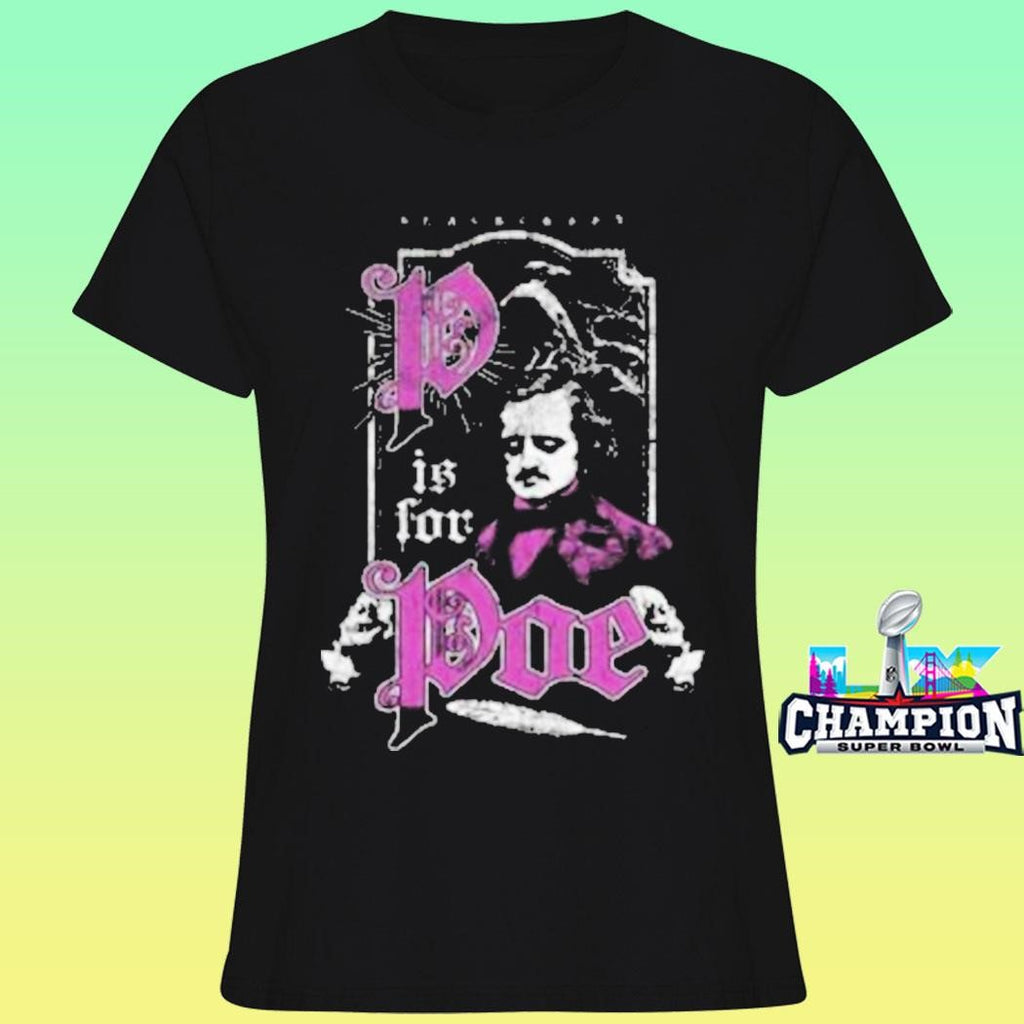 Blackcraft P Is For Poe Shirt