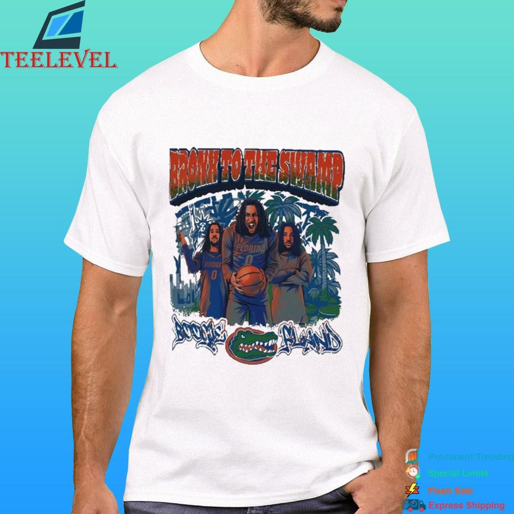 Boogie Fland Florida Gators Bronx To The Swamp Graphic Shirt