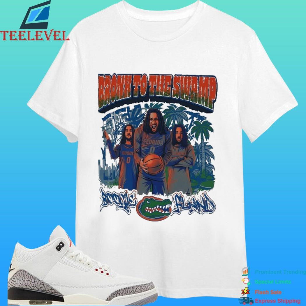 Boogie Fland Florida Gators Bronx To The Swamp Graphic Shirt