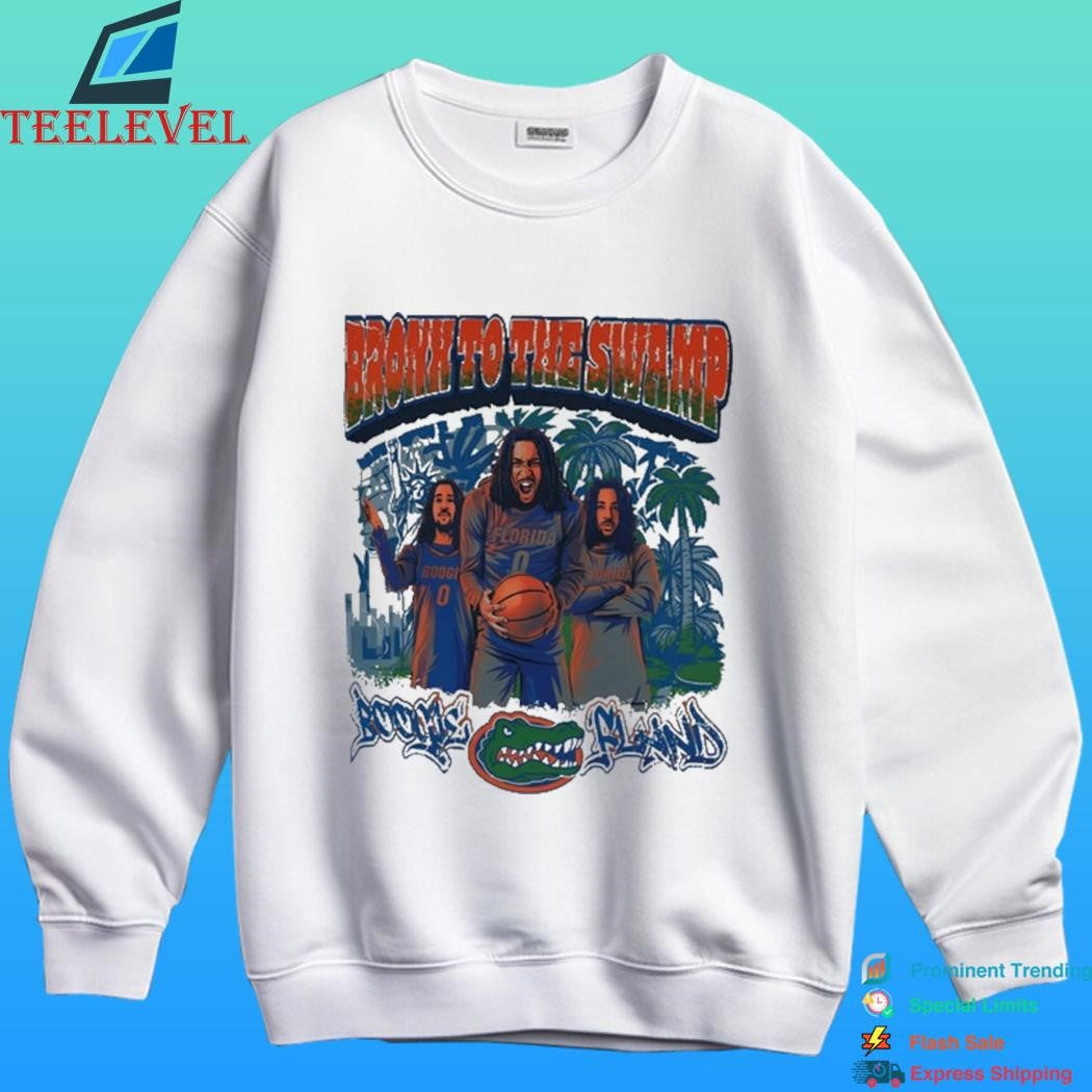 Boogie Fland Florida Gators Bronx To The Swamp Graphic Shirt
