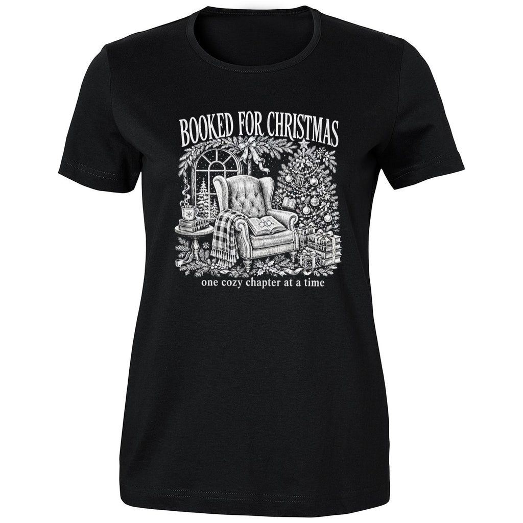 Booked For Christmas One Cozy Chapter At A Time Shirt